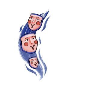 Sticker de Careta